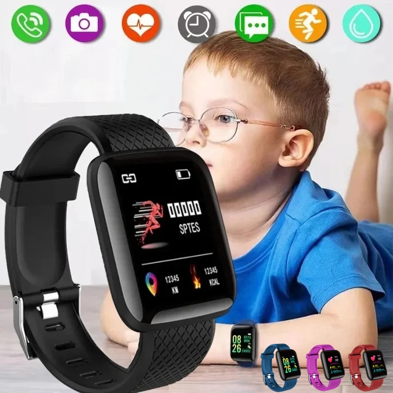 Smartwatch Digital Watches For Kid Girl - 스마트 시계 스포츠 피트니스 어린이 시계