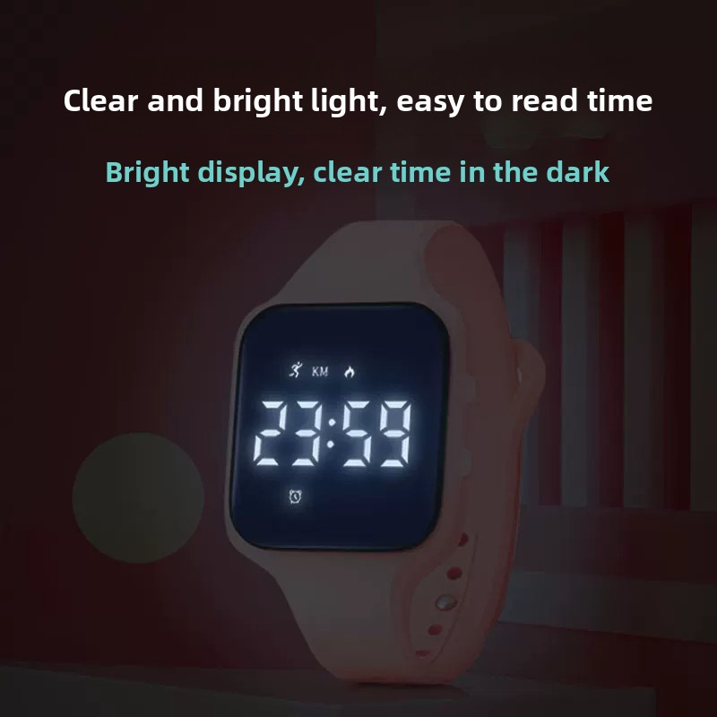 어린이용 LED 디지털 무음 진동 알람 스마트 워치,  - Smartwatch Watches For Kids 리뷰 및 가격