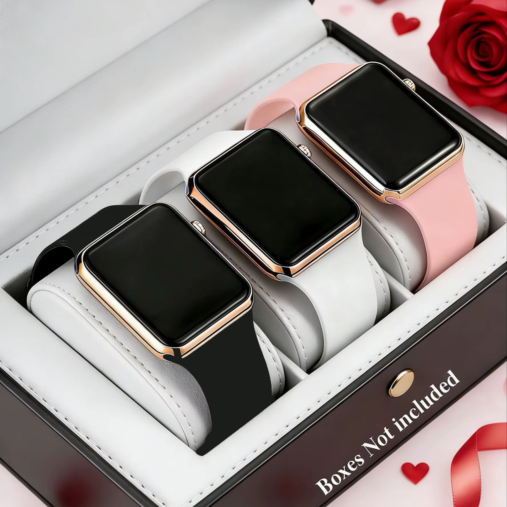 커플을 위한 귀엽고 세련된 디자인의 전자 시계 3종 세 - Smartwatch Watches For Girls 리뷰 및 가격