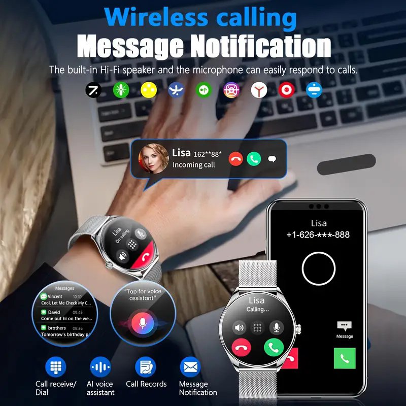 2026 새로운 초박형 스마트 워치 남성용 1.43인치 - Watches Ladies Smartwatch 리뷰 및 가격