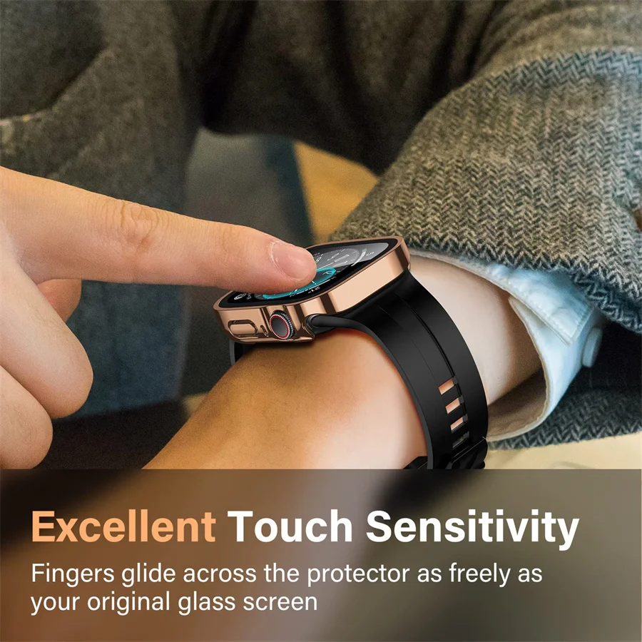 Apple Watch 케이스 시리즈 용 유리 + 커버  - Smartwatch Watches Price 리뷰 및 가격