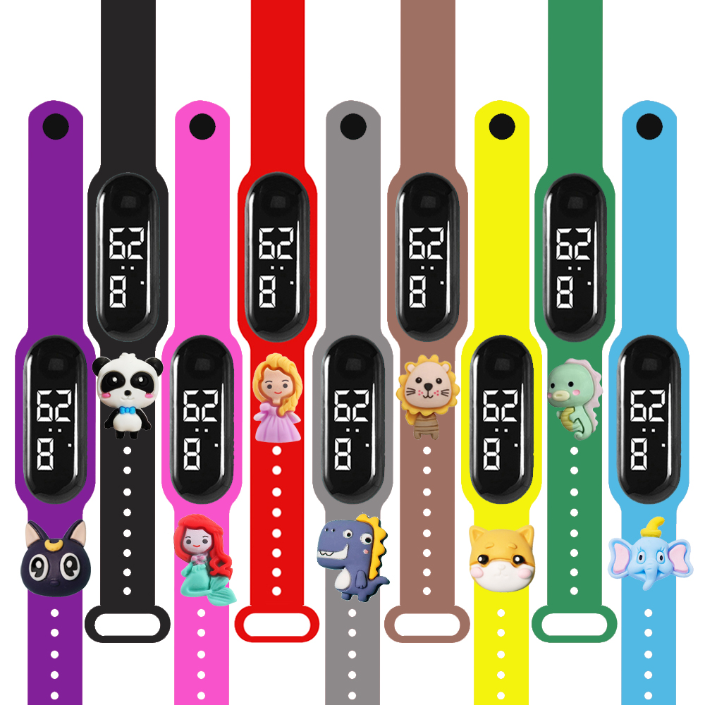 다채로운 색상의 어린이용 스마트워치, 남아 여아 패션  - Smartwatch Digital Watches For Kid Girl 리뷰 및 가격
