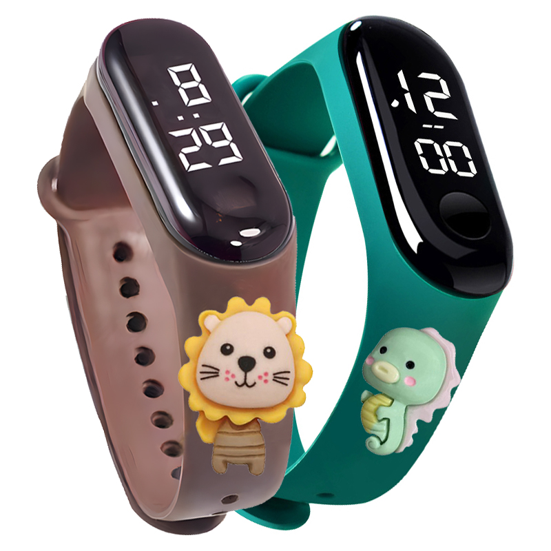 다채로운 색상의 어린이용 스마트워치, 남아 여아 패션  - Smartwatch Digital Watches For Kid Girl 리뷰 및 가격