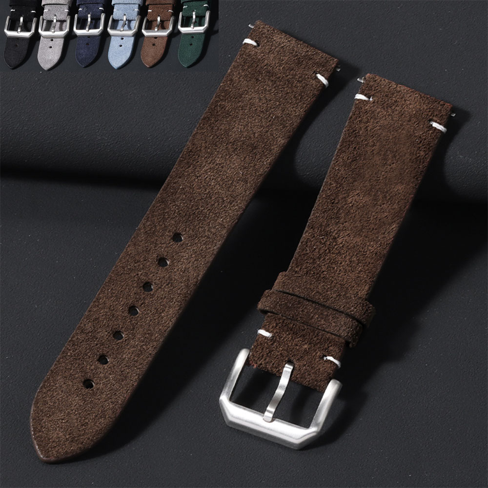 소프트 스웨이드 가죽 시계 스트랩 스마트 워치 밴드,  - Smartwatch Vintage Watches For Women 리뷰 및 가격