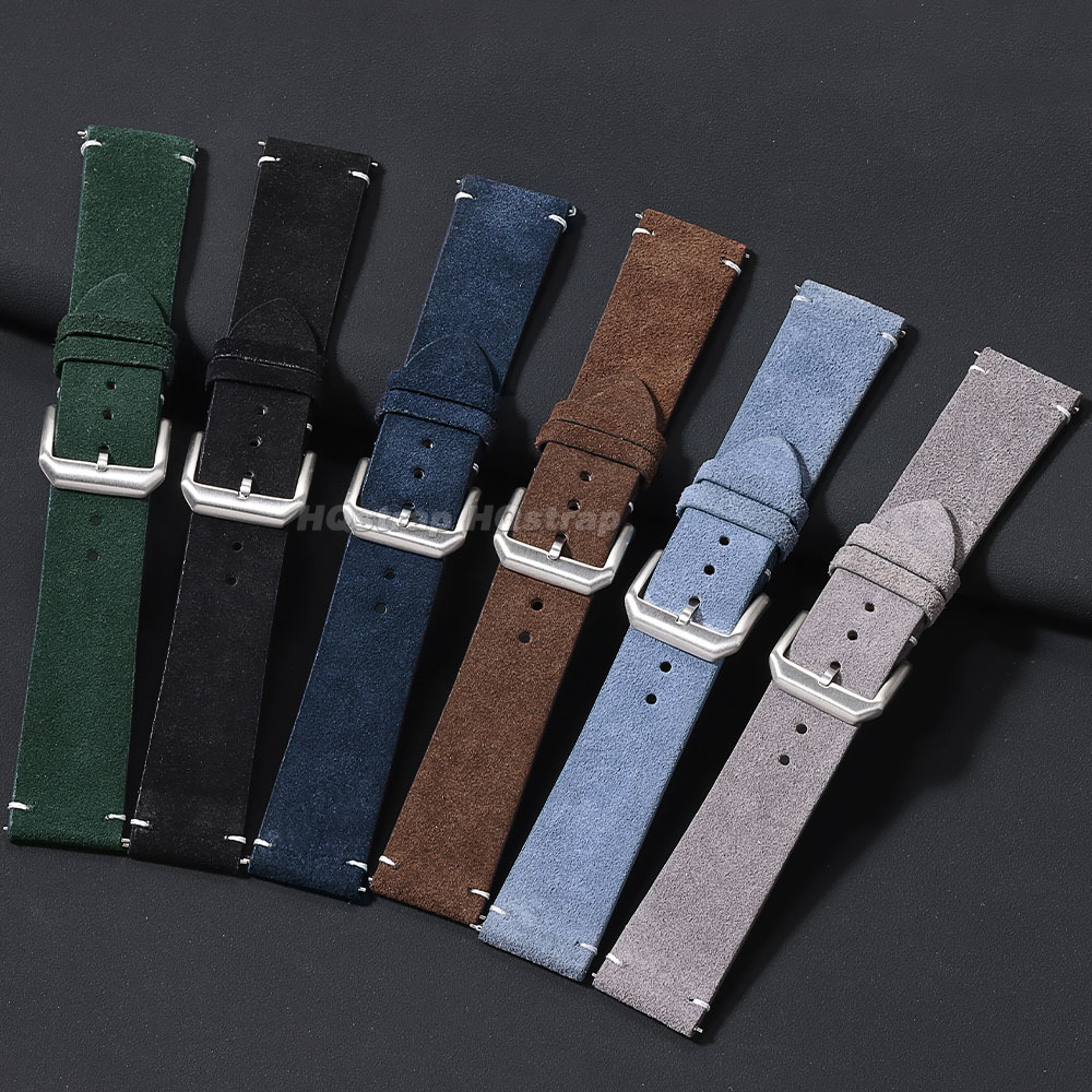 소프트 스웨이드 가죽 시계 스트랩 스마트 워치 밴드,  - Smartwatch Vintage Watches For Women 리뷰 및 가격