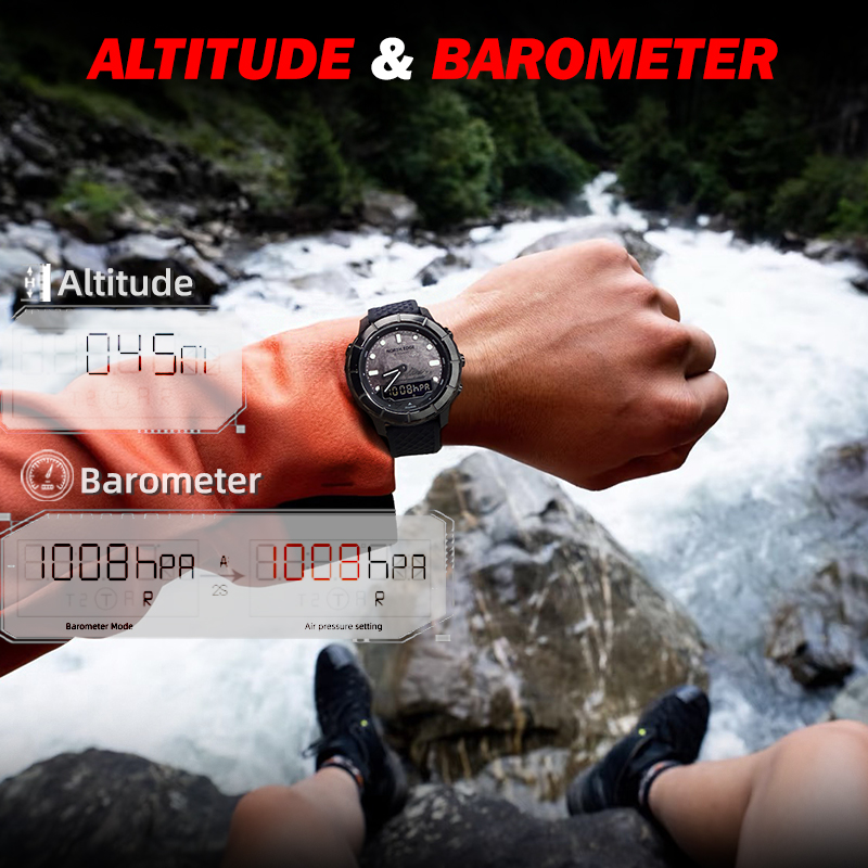 NORTH EDGE 2026 THARSIS 남성용 탄소 - Altimeter Compass Watch 리뷰 및 가격