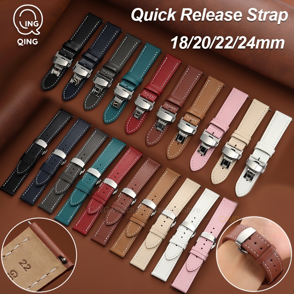 18mm, 20mm, 22mm, 24mm 빈티지 가죽  - Smartwatch Vintage Watches For Women 리뷰 및 가격